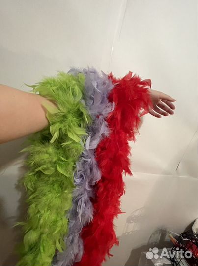 Боа из перьев