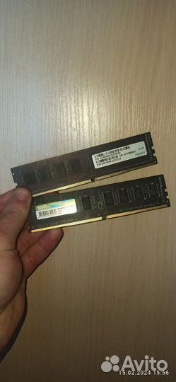 Оперативная память ddr4 16gb (28gb) 2133мгц