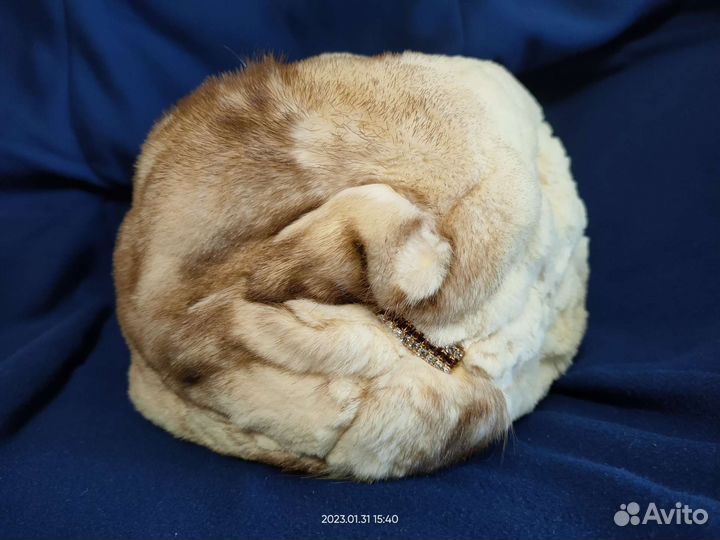 Норковая шапка женская