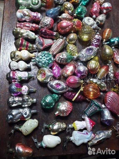 Елочные игрушки СССР