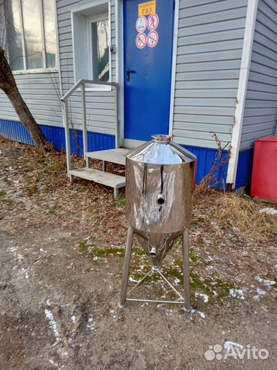 Цкт 65 л из нержавейки с горловиной на 4 дюйма