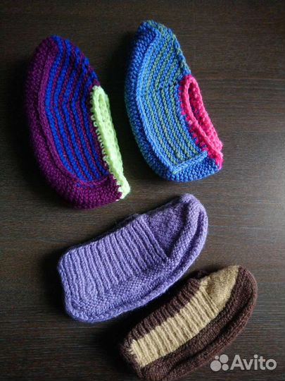 Следки вязаные