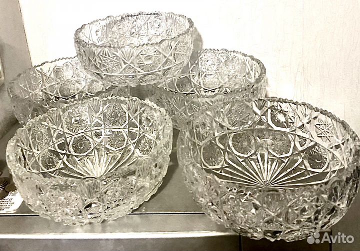 Хрустальный салатник