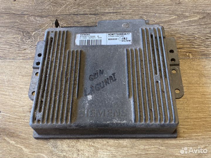 Renault laguna 1 блок управления двигателем