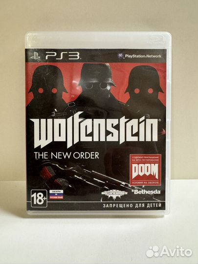 Wolfenstein the new order на ps3