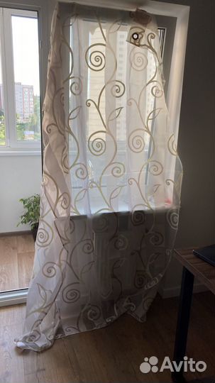 Комплект шторы органза