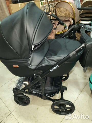 Коляска 2 в 1 и 3 в 1 Эко-кожа