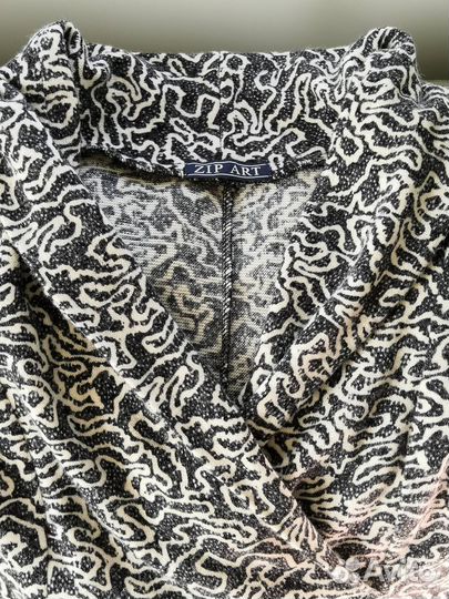 Платье теплое серое короткое