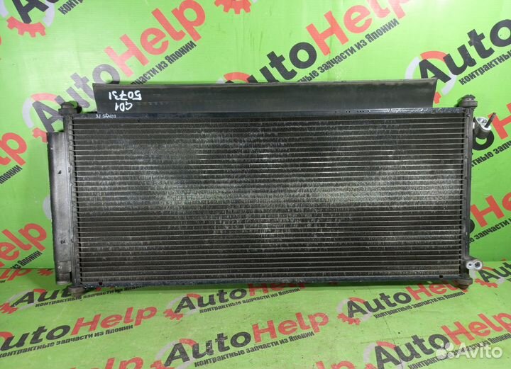 Радиатор кондиционера honda FIT GD1 широкий