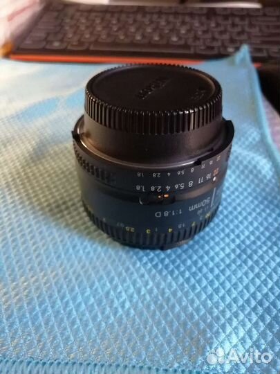 Объектив nikon 50mm f 1.8D af nikkor