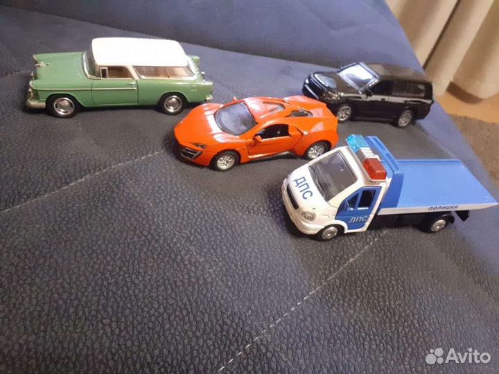 Детские машинки металлические