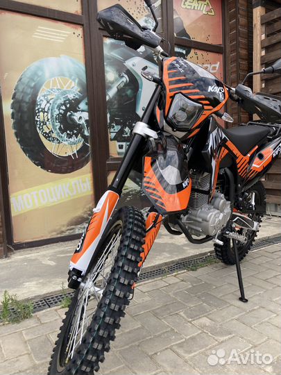 Мотоцикл kayo T4 300 enduro PR 21/18 (2024 г.) птс