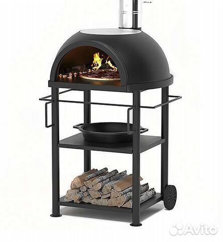 Чугунная купольная печь. (Помпейскя печь)