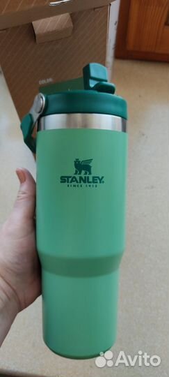 Термокружка stanley с трубочкой 0,887л