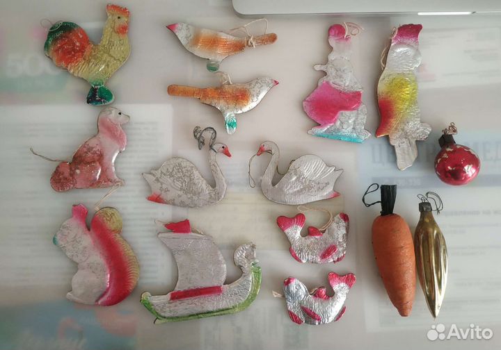 Елочные игрушки СССР