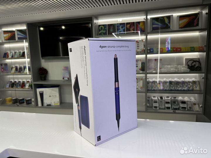 Стайлер Dyson AirWrap Complete Long HS05 Синий