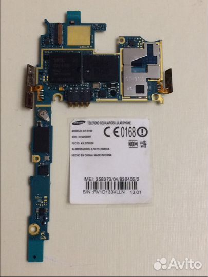 Материнская плата samsung S2 i9100 На запчасти