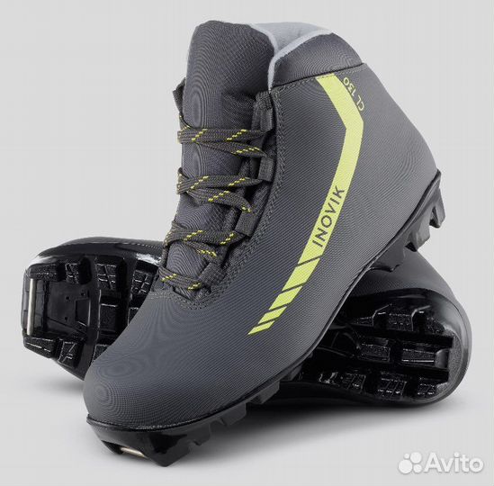 Лыжные ботинки decathlon новые 34,37