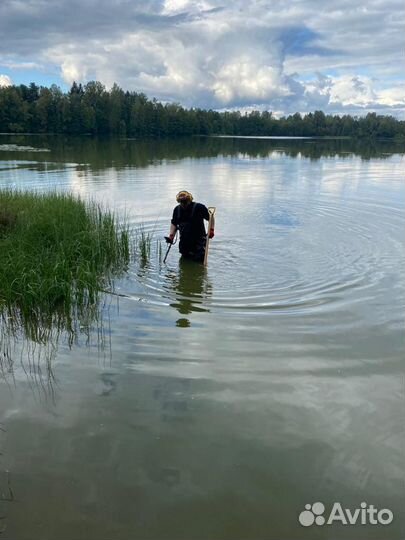 Поиск потерянных вещей с металлоискателем