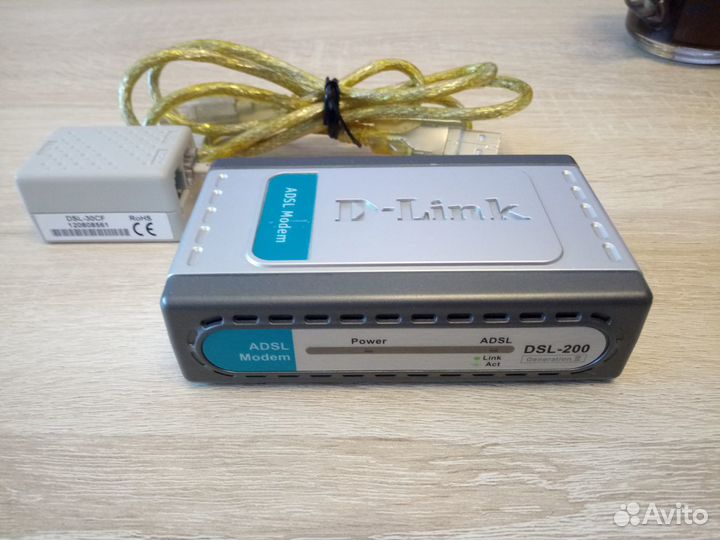 Модем adsl D-Link DSL-200