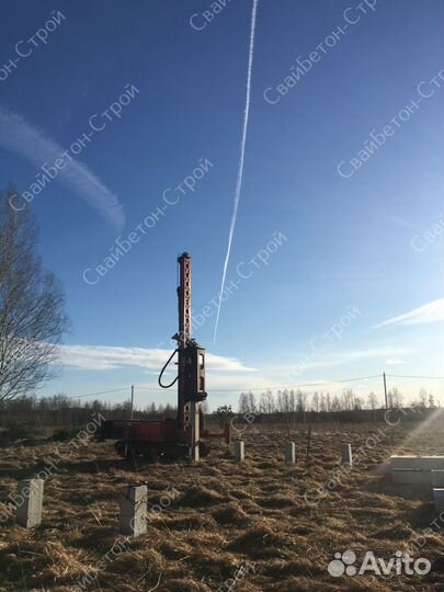 Забивные железобетонные сваи