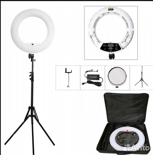 Кольцевая светодиодная лампа FD-480II