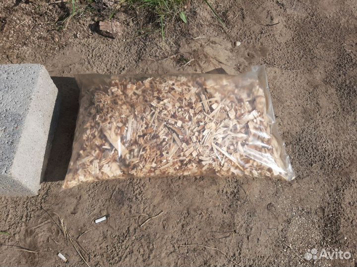 Древесная щепа мульча
