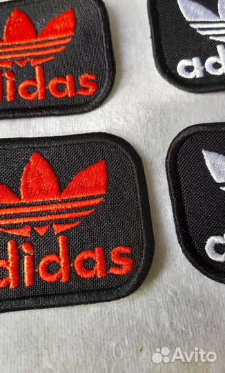Нашивка adidas цвет любой 5 шт