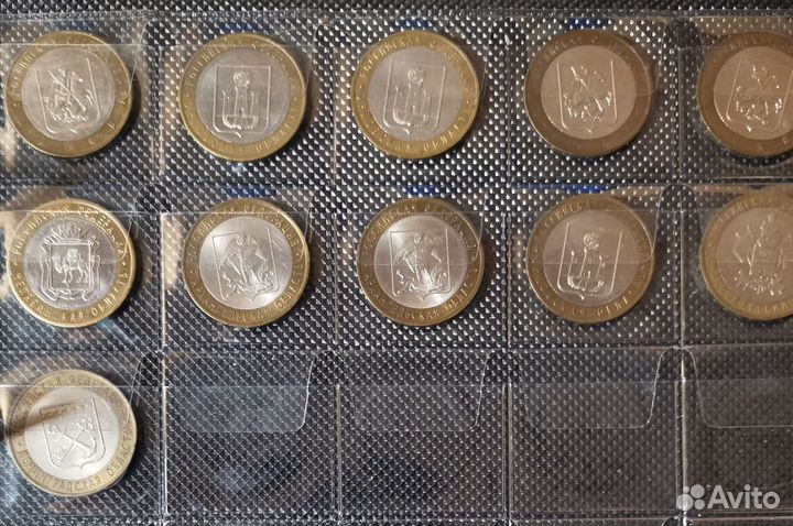 10 рублей биметалл