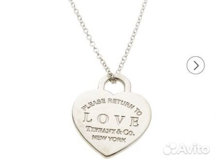 Подвеска Tiffany&Co сердце