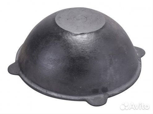 Казан 6 л плоское дно