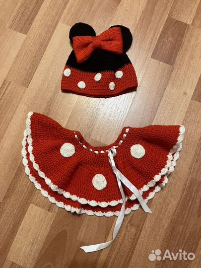 Костюм вязанный мики маус