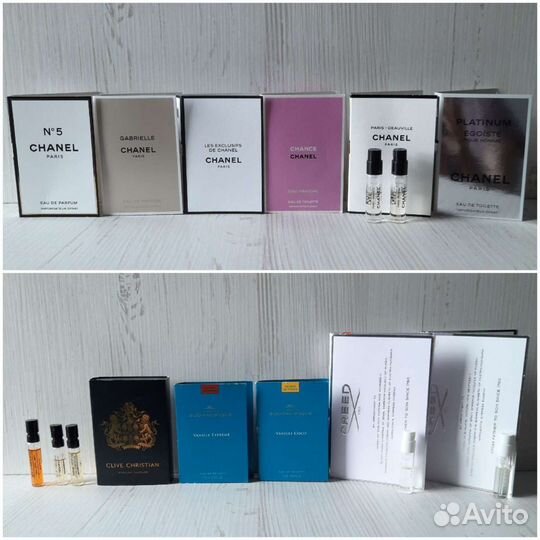 Пробники парфюмерии часть 2