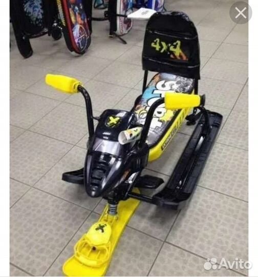 Снегокат, санки