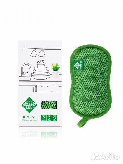 Файбер для мытья посуды