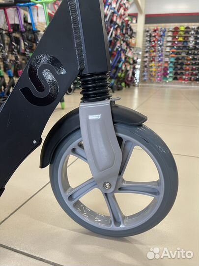 Самокат sitis DIO 230 FS (2022) черно-серый