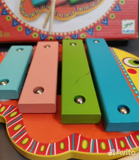 Djeco animambo. Ксилофон Рыбка. Джеко