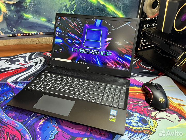 HP omen i5-8 + GTX 1050 Игровой ноутбук SSD + HDD