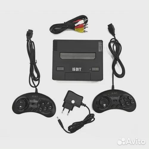 Игровая приставка 16 bit Super Drive Racing + 2 ге