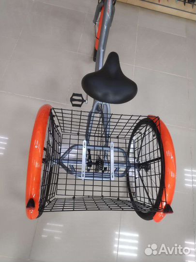 Велосипед sitis cargo 26 alloy Grey-Orange