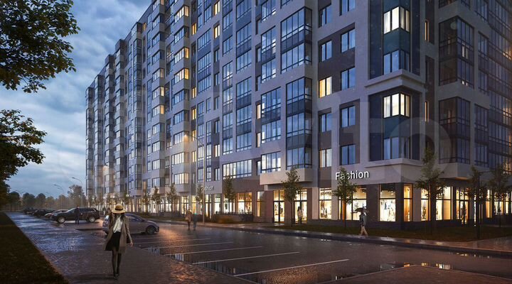 Квартира-студия, 25,1 м², 2/12 эт.