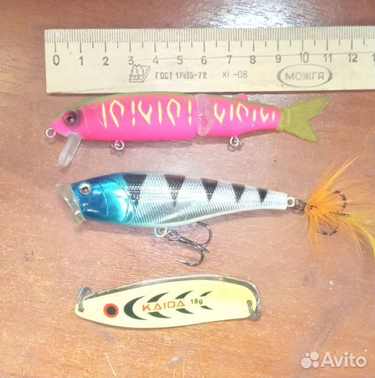 Воблеры и блесна