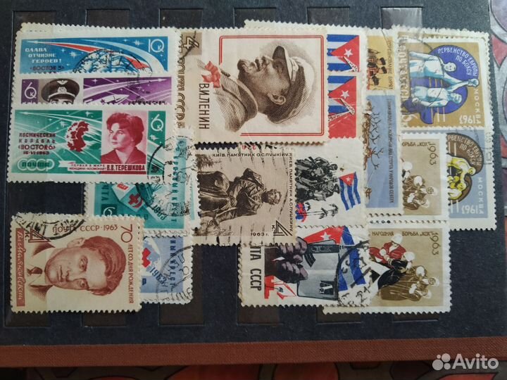 Почтовые марки СССР 1963,64,66-70 год