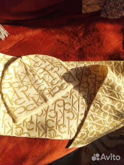 Шапка с шарфом