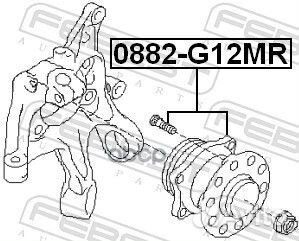 К-кт подшипника ступицы задн. Subaru Impreza G12