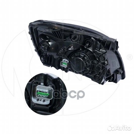 Фара левая (черная) NSP02921011G620 NSP
