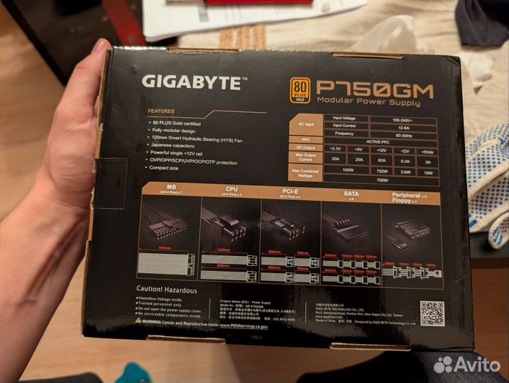 Gigabyte P750GM