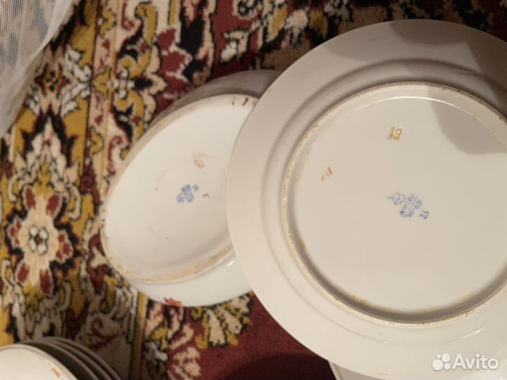 Столовый сервиз дулево