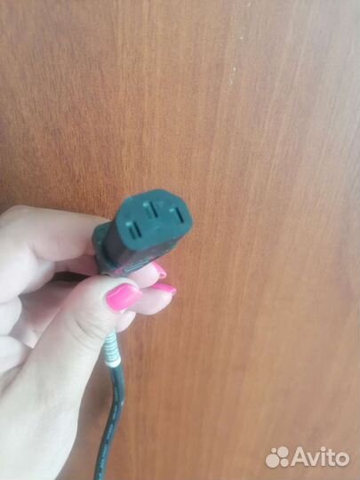 Кабель питания, 5m (C13, евровилка) с заземлением