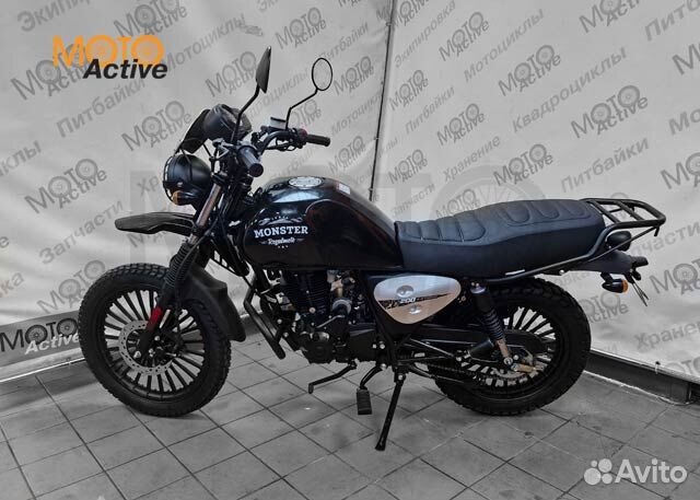 Мотоцикл Regulmoto Monster черный